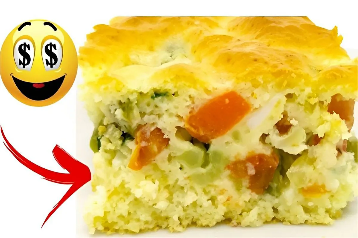 Torta de legumes com massa de liquidificador macia e bem fofinha uma delícia