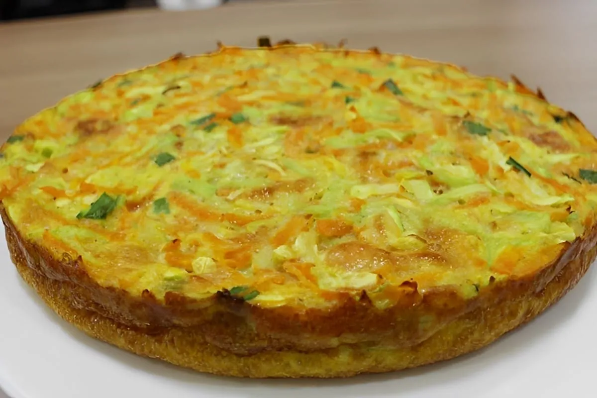 Torta de legumes sem farinha prática e saudável sua família e as crianças vão adorar