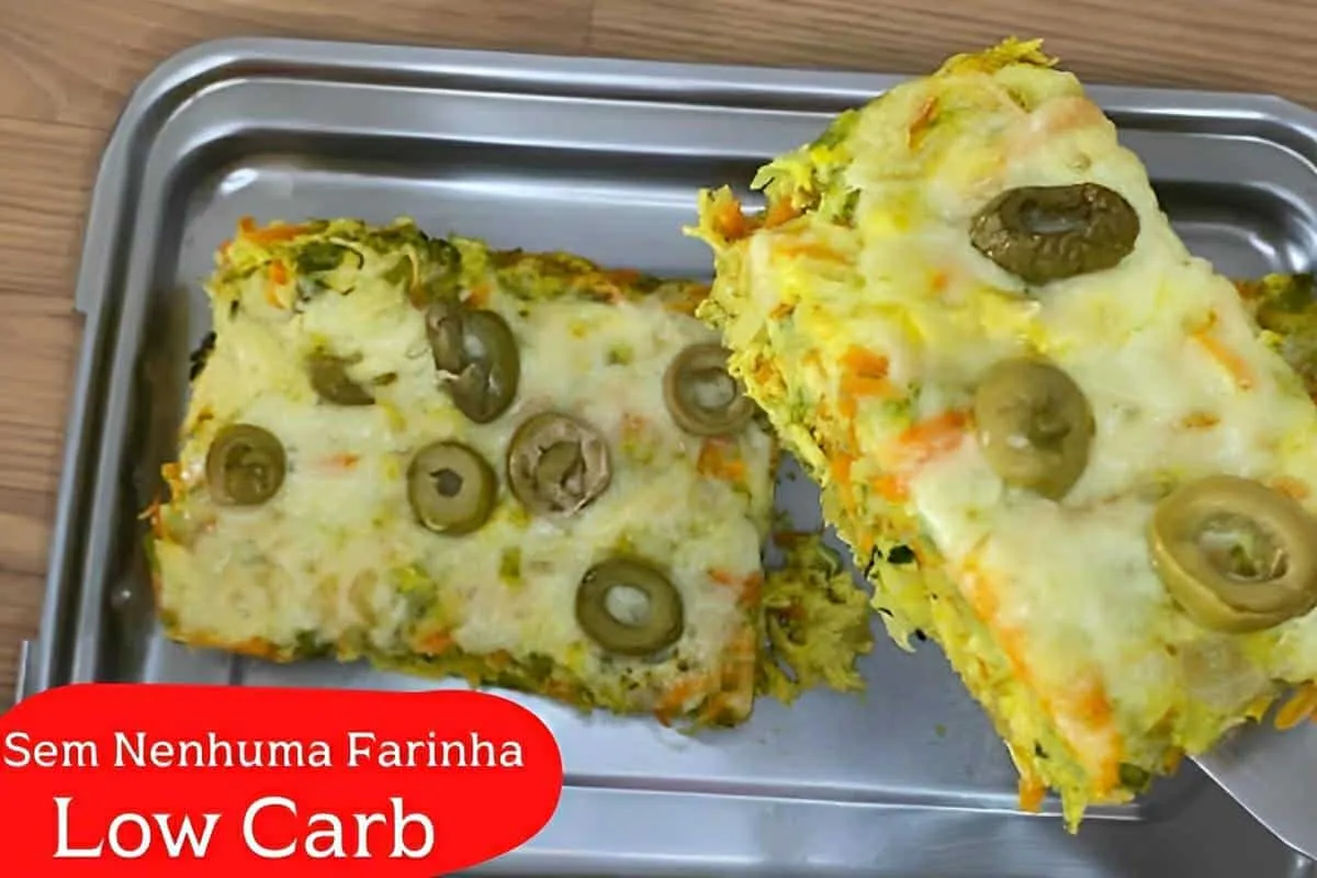 Torta de legumes sem farinha uma maneira deliciosa das crianças e adultos comerem legumes