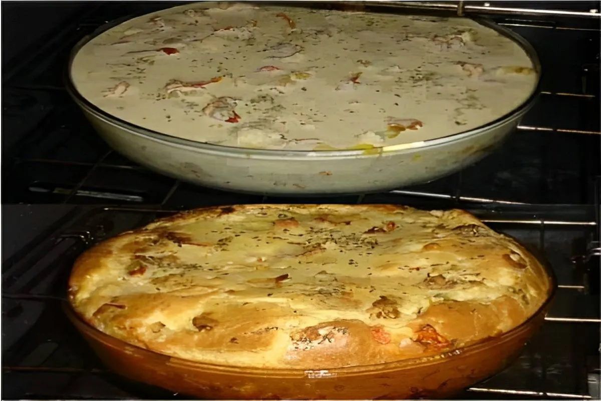 Torta de liquidificador assada no forno muito fácil é só bater os ingredientes e assar