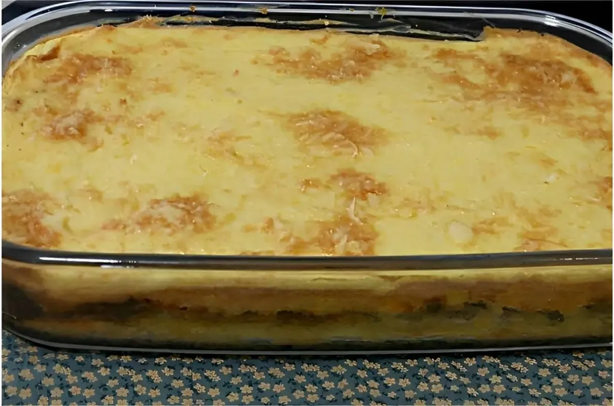 Torta de mandioca com carne moída uma receita deliciosa e perfeita para o seu almoço ou jantar