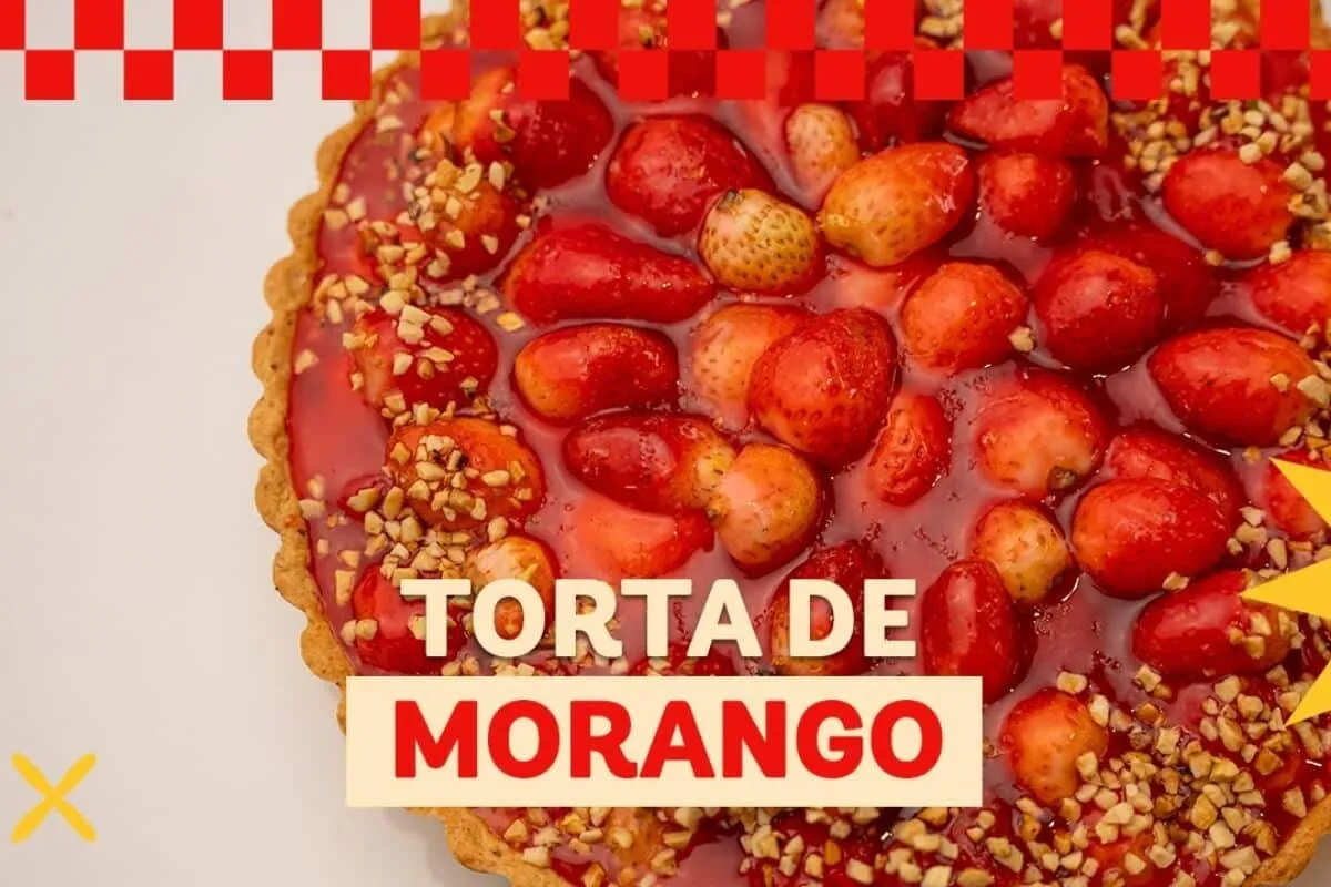 Torta de morango: leve, bonita e deliciosa, com camadas cremosas e cobertura irresistível
