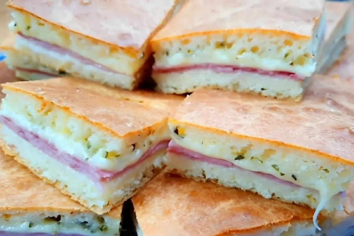 Torta de presunto e queijo simples de liquidificador um lanche delicioso para qualquer ocasião