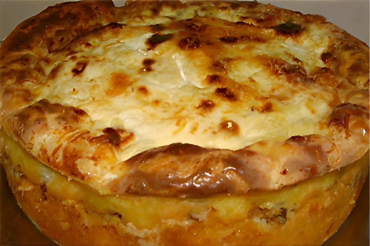 Torta de sardinha de liquidificador basta bater os ingredientes colocar na forma e assar é perfeita