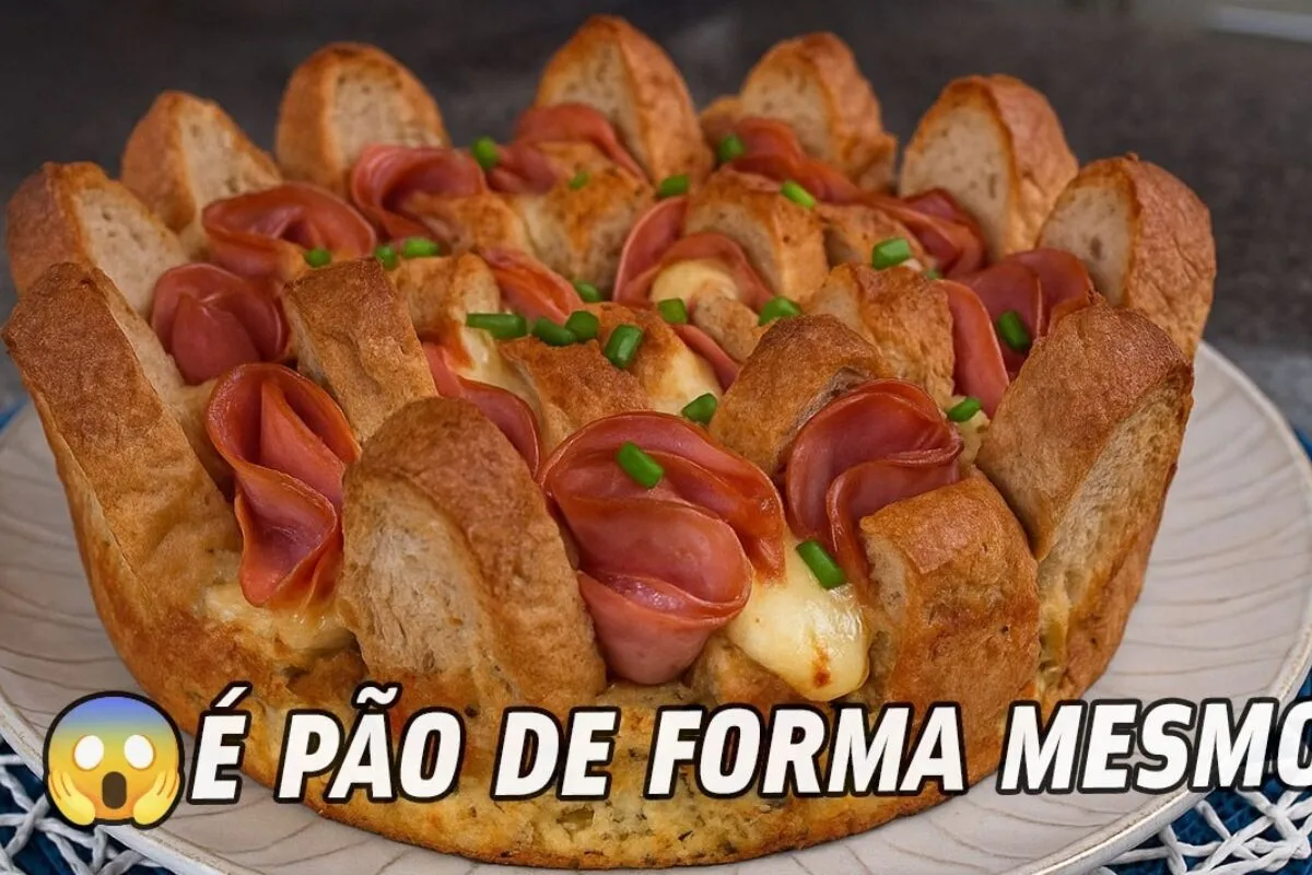 Torta flor de pão: aprenda a fazer a torta mais linda e deliciosa para impressionar na hora do lanche