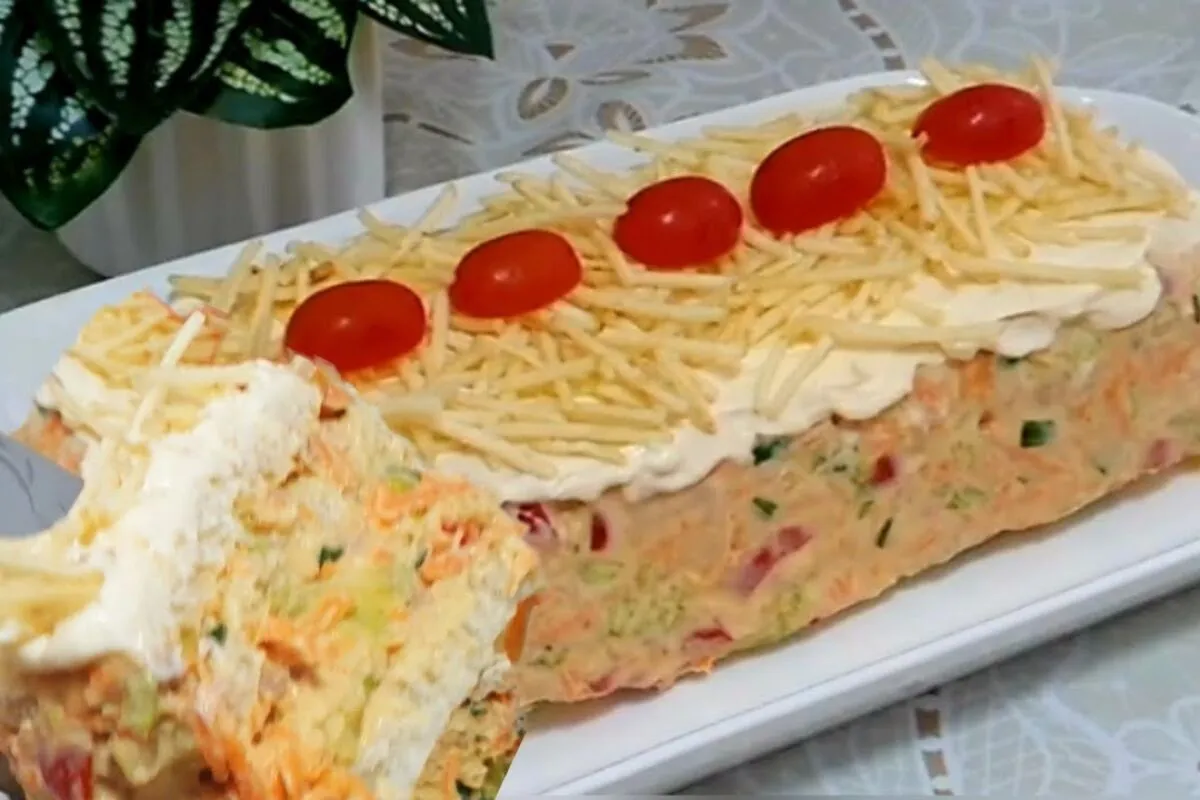 Torta fria ou bolo salgado: lanche delicioso que é cara do natal