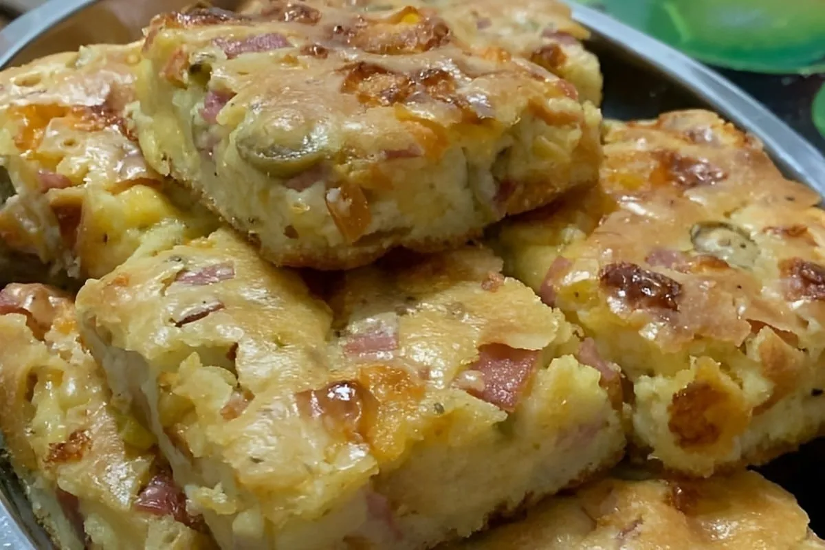 Torta napolitana de liquidificador é só bater os ingredientes e levar ao forno