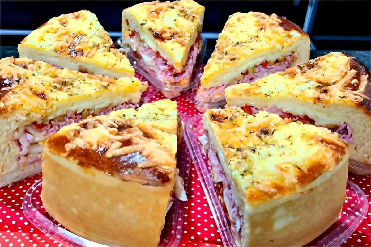 Torta portuguesa fácil e deliciosa um lanche perfeito para qualquer dia da semana