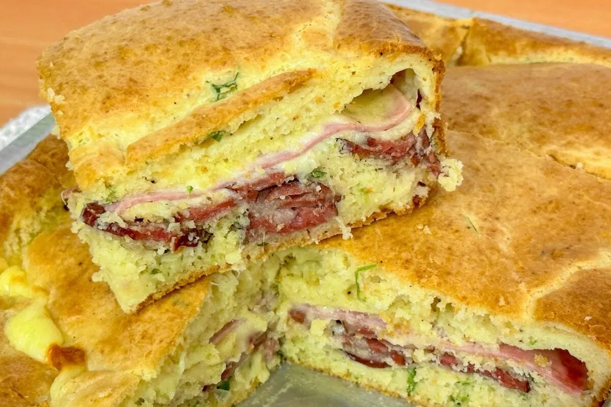 Torta salgada: a receita fácil e completa que você vai querer fazer toda semana aqui em casa