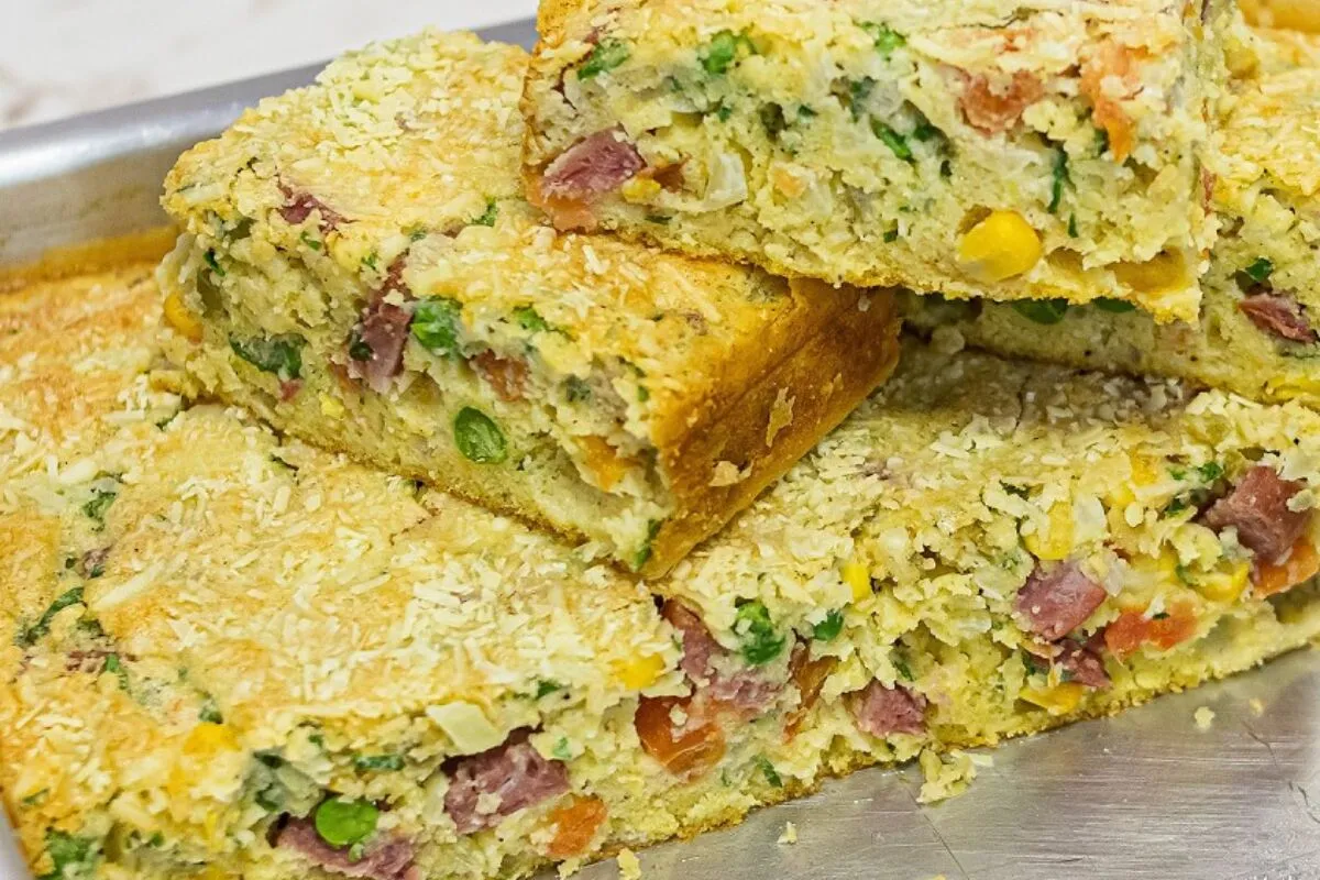 Torta salgada caipira: tão gostosa que dá vontade de comer o dia todo
