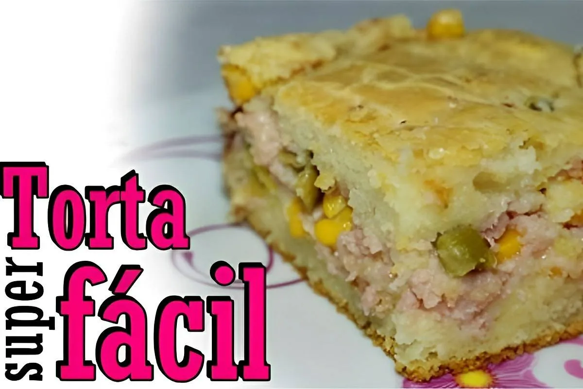 Torta salgada de liquidificador simples e fácil de fazer o lanche perfeito para qualquer hora