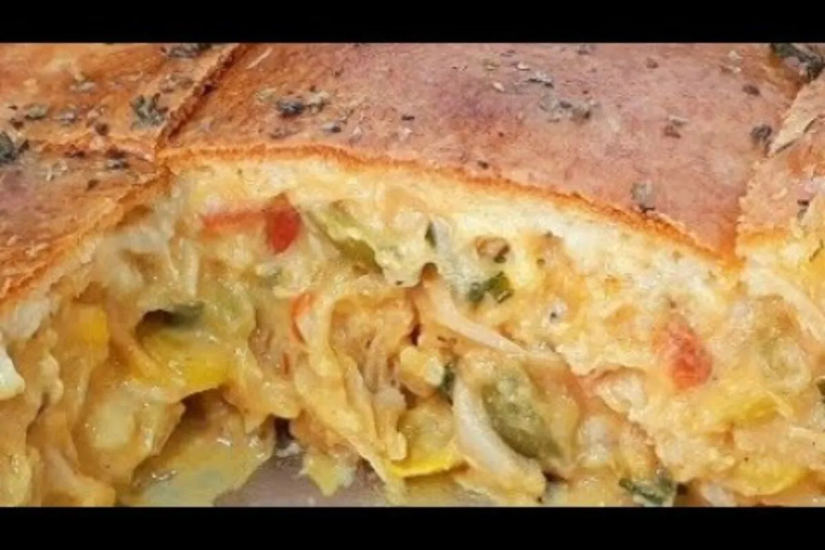 Torta salgada que você faz no liquidificador com praticidade e fica bem fofinha e saborosa
