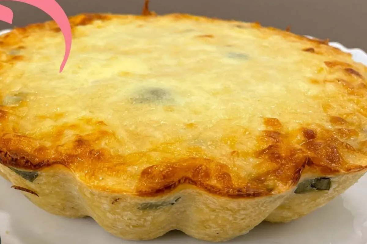 Torta saudável sem farinha e sem leite fácil de fazer para uma opção leve na sua ceia de ano novo