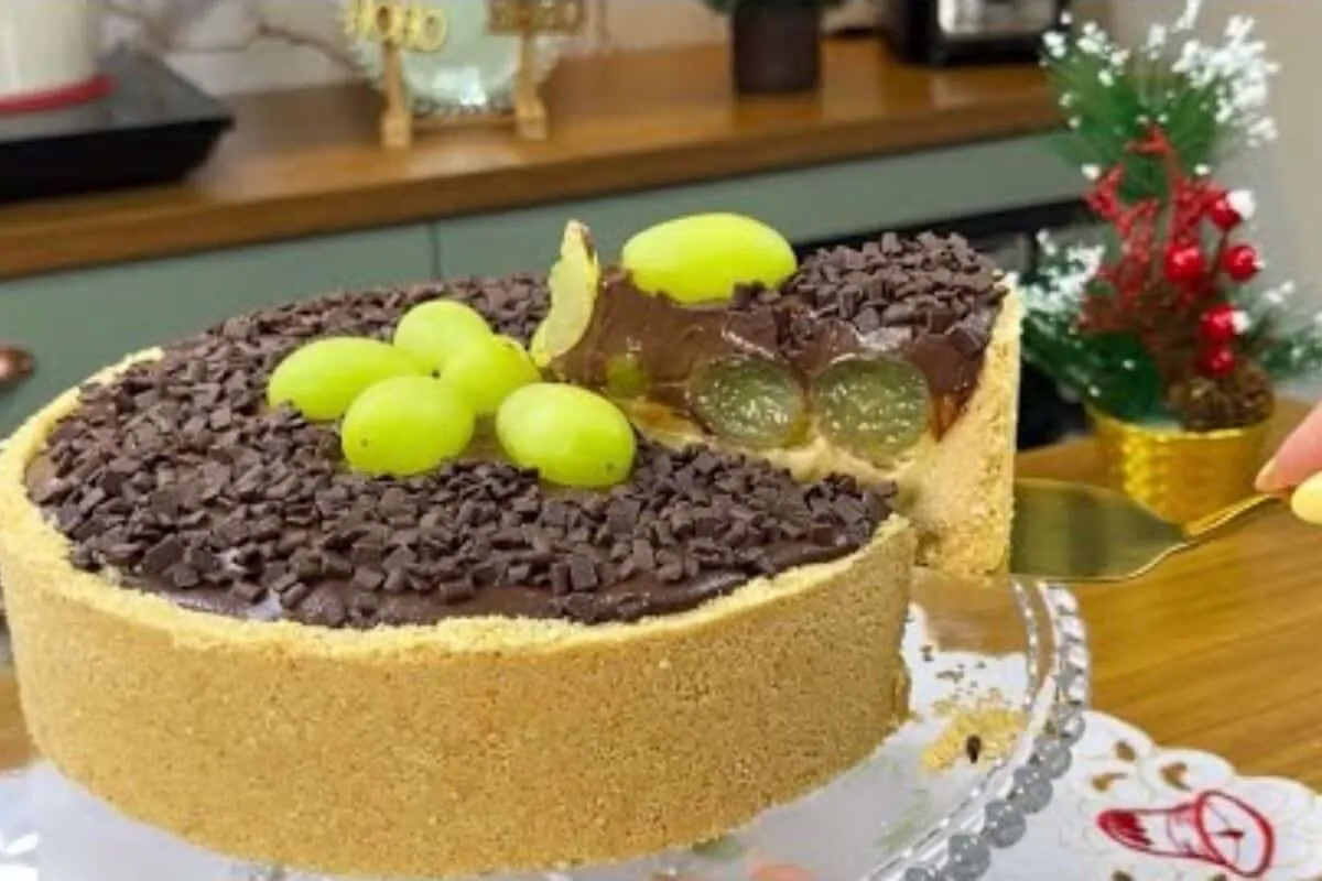 Torta trufada de uva: a sobremesa perfeita para o Natal, fácil de fazer e deliciosa