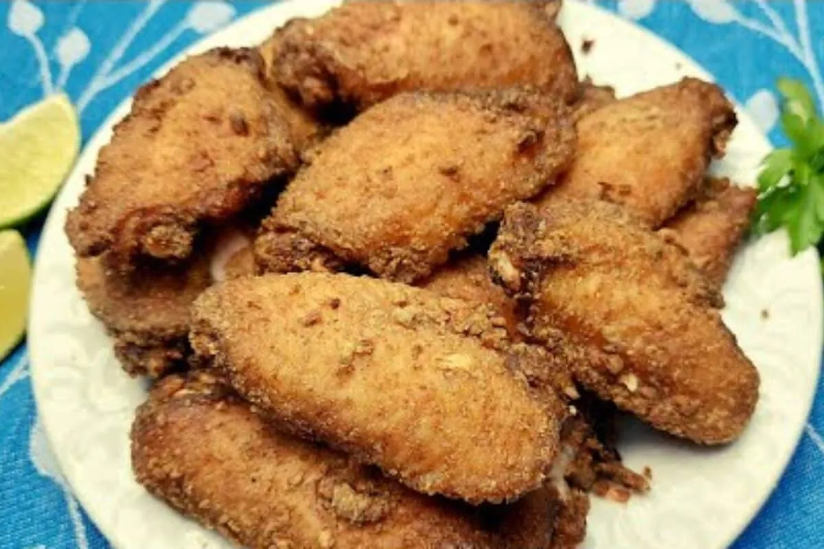 Tulipa de frango assada que fica sequinha e deliciosa, a opção perfeita para servir como petisco ou no almoço