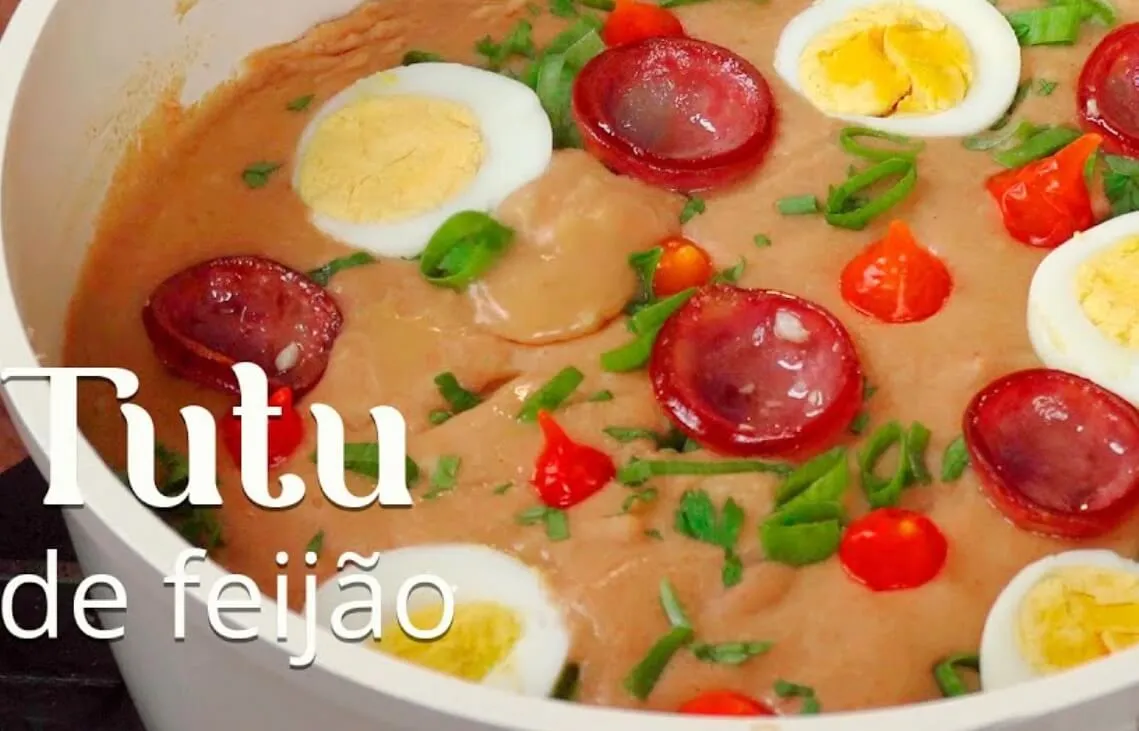 Tutu de feijão gostoso e completo igual de restaurante mineiro