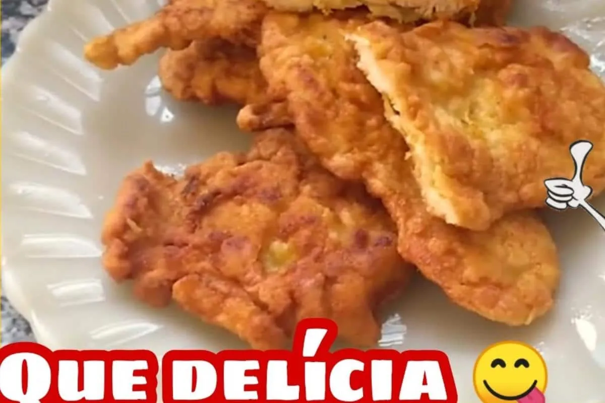 Veja como fazer frango empanado com farinha de trigo que não solta a casquinha