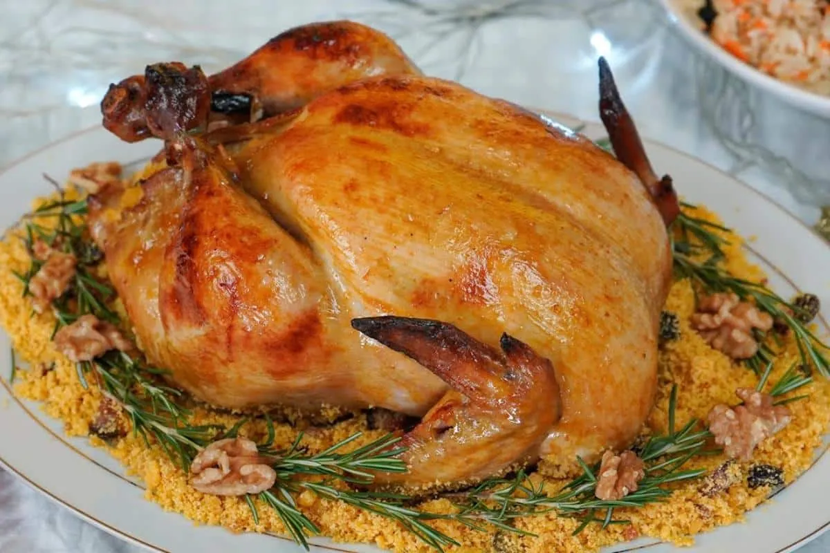 Veja como fazer para seu frango de natal não ficar ressecado quando sai no forno