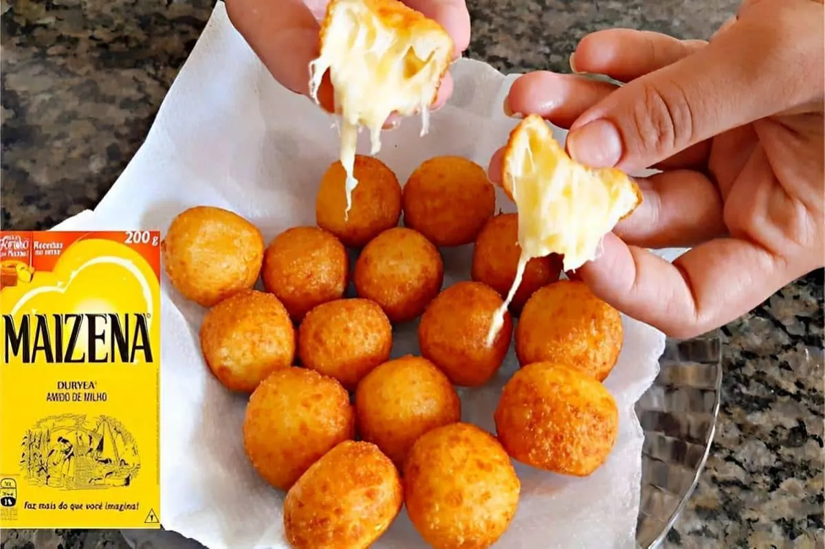 Você não vai acreditar como esse salgado de queijo é feito muito simples e prático